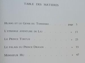 Contes Chinois (Paccarié/Maraja)