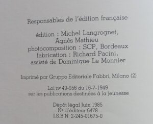 La petite sirène et autres contes merveilleux (Langrognet F./Benvenuti, Rizzato, Fontana...)