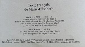 La course au trésor (Patience J.)